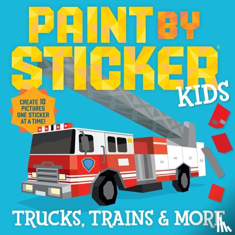 Publishing, Workman - Paint by Sticker Kids: Trucks, Trains & More