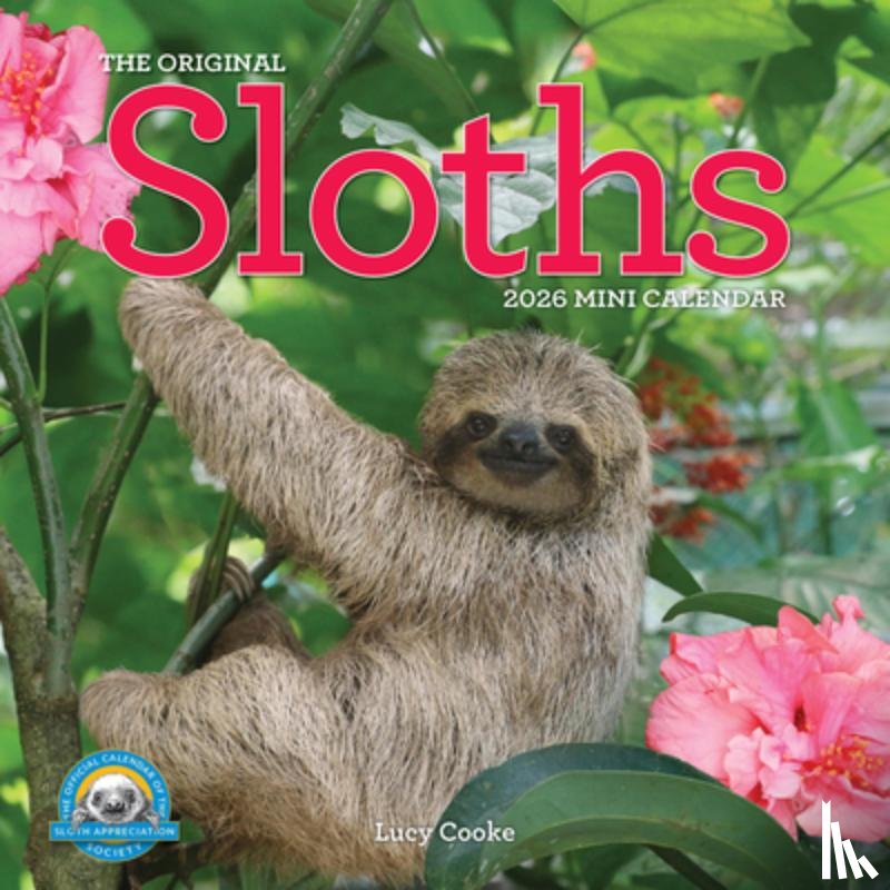 Cooke, Lucy, Calendars, Workman - Original Sloths Mini Wall Calendar 2026