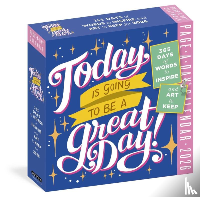 Calendars, Workman - Today Is Going to Be a Great Day! Page-A-Day® Calendar 2026