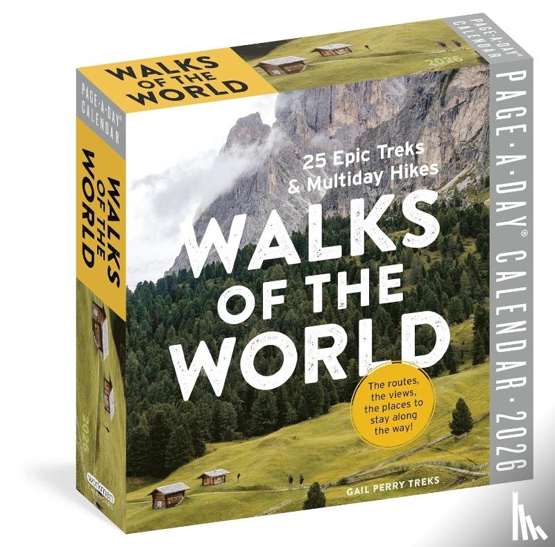 Perry Johnston, Gail, Workman Calendars - Walks of the World Page-A-Day® Calendar 2026