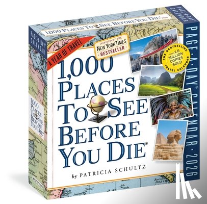 Schultz, Patricia, Calendars, Workman - 1,000 Places to See Before You Die Page-A-Day® Calendar 2026