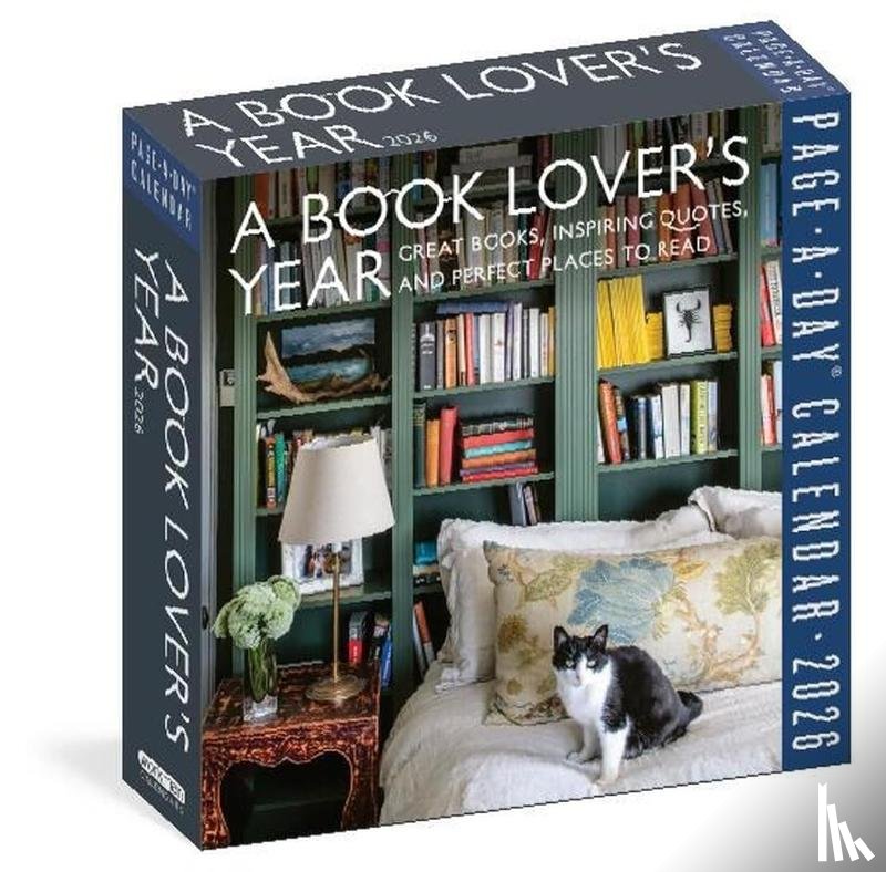 Workman Calendars - A Book Lover's Year Page-A-Day® Calendar 2026