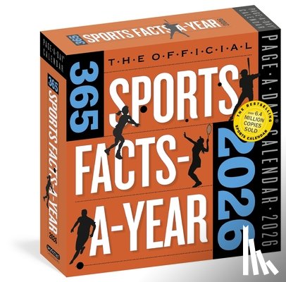 Workman Calendars - Official 365 Sports Facts-A-Year Page-A-Day(r) Calendar 2026: Trivia, Record-Breaking Facts, Come from Behind Wins & Quotes
