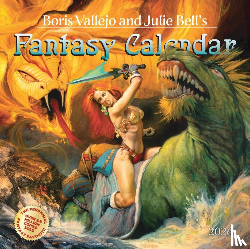 Vallejo, Boris, Bell, Julie, Calendars, Workman - Boris Vallejo and Julie Bell's Fantasy Wall Calendar 2026