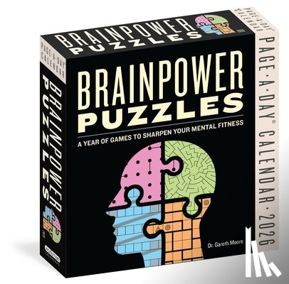 Moore, Dr. Gareth, Calendars, Workman - Brainpower Puzzles Page-A-Day® Calendar 2026