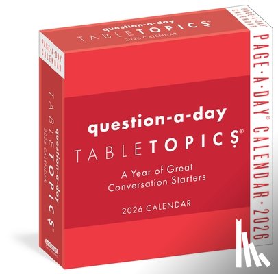 TableTopics, Calendars, Workman - TableTopics Question-a-Day Page-A-Day® Calendar 2026