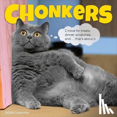 Calendars, Workman - Chonkers Wall Calendar 2026