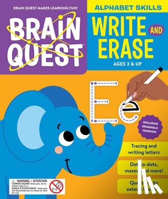 Publishing, Workman - Brain Quest Write and Erase: Alphabet Skills