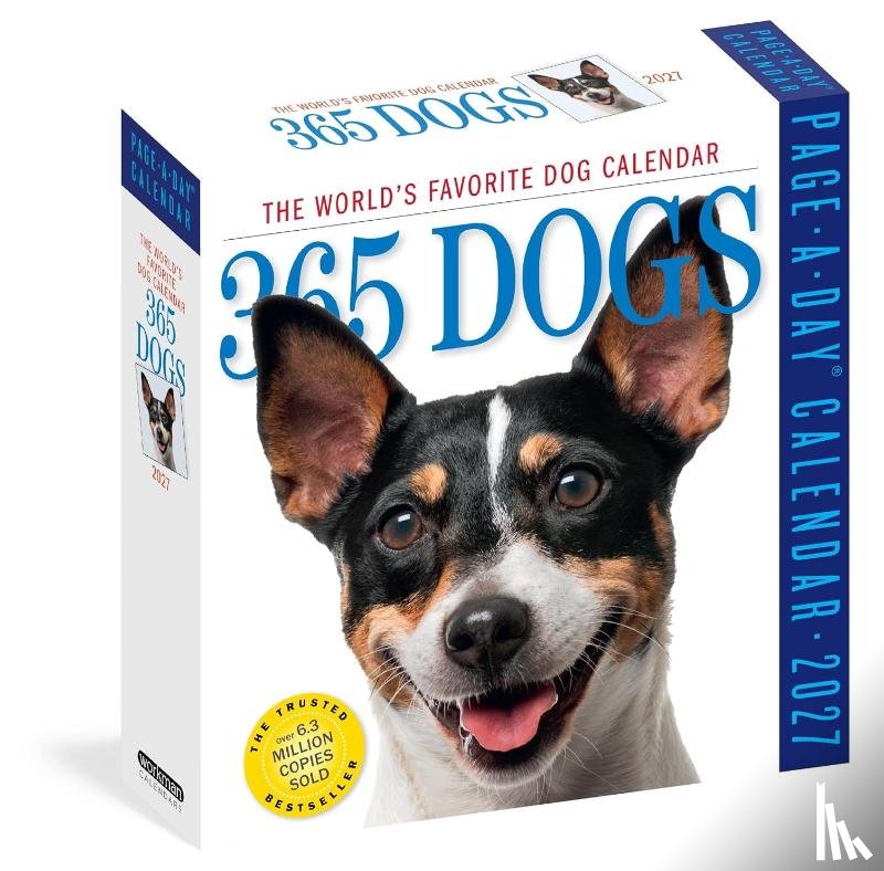 Workman Calendars - 365 Dogs Page-A-Day® Calendar 2027