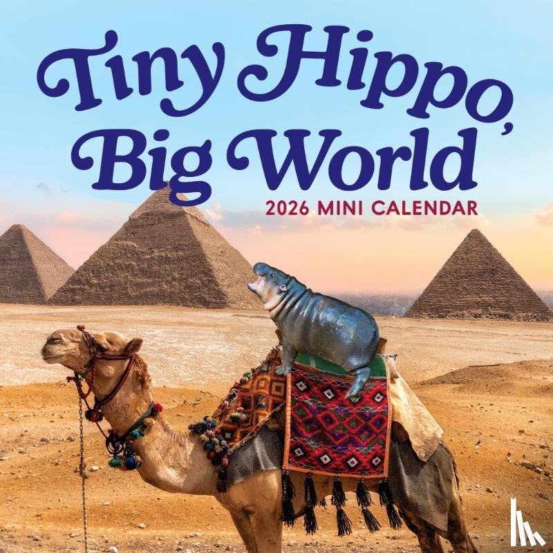 Calendars, Workman - Tiny Hippo, Big World Mini Calendar 2026