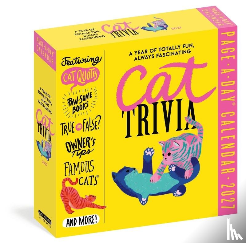 Calendars, Workman - Workman Calendars: Cat Trivia Page-A-Day(r) Calendar 2027