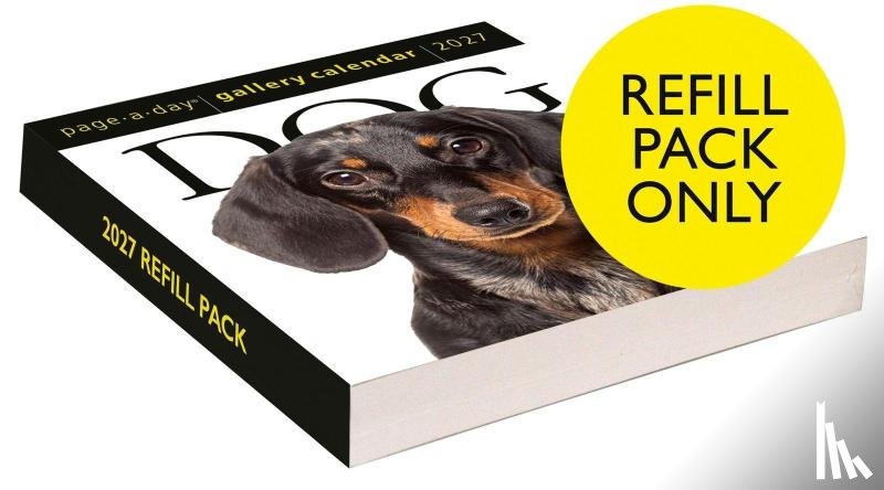 Calendars, Workman - Workman Calendars: Dog Page-A-Day(r) Gallery Calendar Refill
