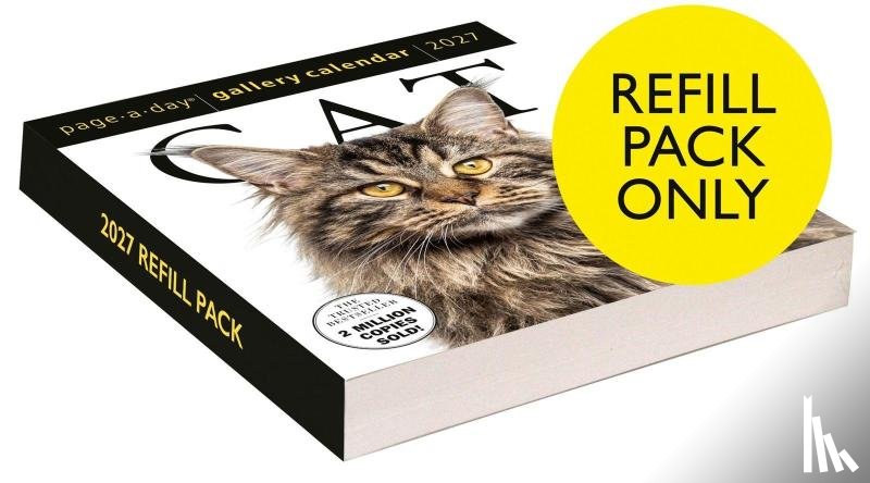 Calendars, Workman - Calendars, W: Cat Page-A-Day® Gallery Calendar Refill Pack 2
