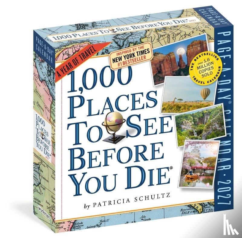 Schultz, Patricia - 1,000 Places to See Before You Die Page-A-Day® Calendar 2027