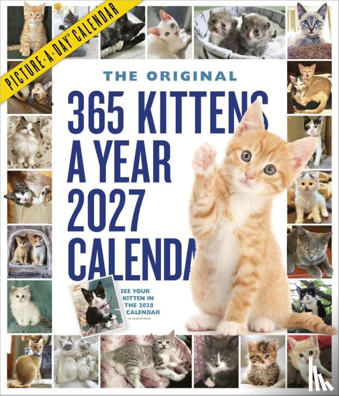 Publishing, Workman - Publishing, W: 365 Kittens-A-Year Picture-A-Day® Wall Calend