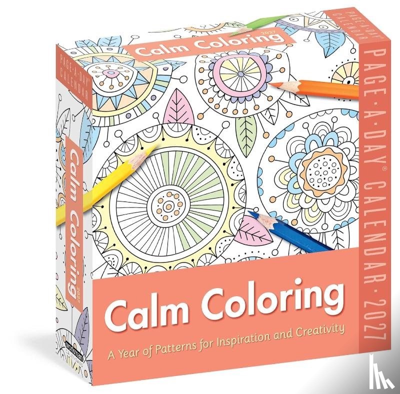 Bahniuk, Yuliia, Workman Calendars - Calm Coloring Page-A-Day® Calendar 2027