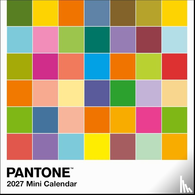 Pantone - Pantone Mini Wall Calendar 2027