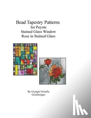 Grisolia, Georgia - Bead Tapestry Patterns for Peyote Stained Glass Window Rose in Stained glass
