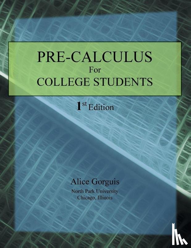 Gorguis, Alice - Pre-Calculus for College Students