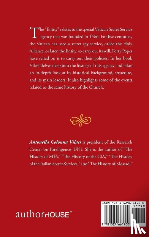 Vilasi, Antonella Colonna - The Entity