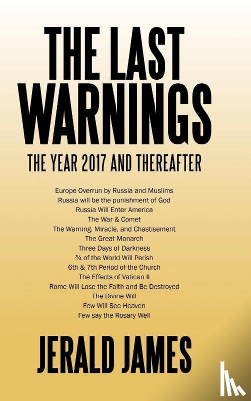 James, Jerald - The Last Warnings
