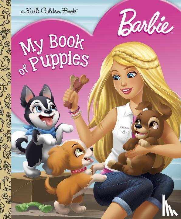 Golden Books - Golden Books: Barbie: My Book of Puppies (Barbie)