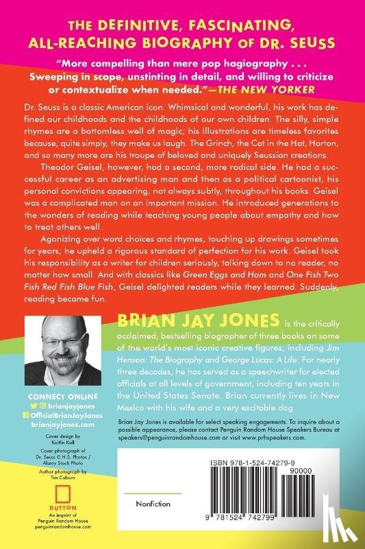 Jones, Brian Jay - Becoming Dr. Seuss