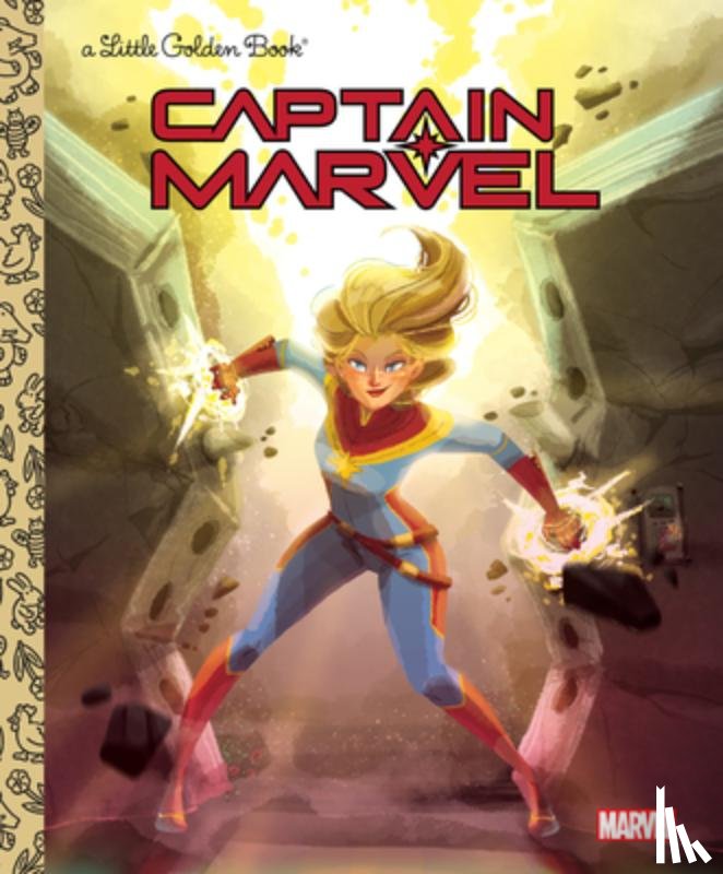 Sazaklis, John - Captain Marvel Little Golden Book (Marvel)