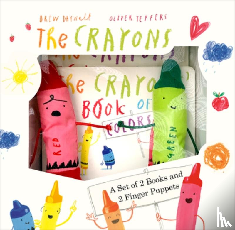 Daywalt, Drew - The Crayons: A Set of Books and Finger Puppets