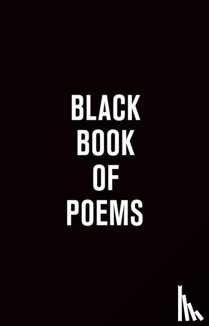 Hunanyan, Vincent - Black Book of Poems