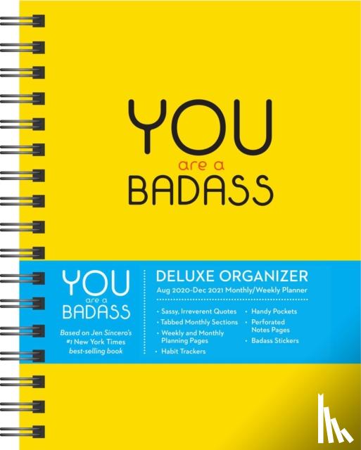Sincero, Jen - You Are a Badass 17-Month 2020-2021 Monthly/Weekly Planning Calendar