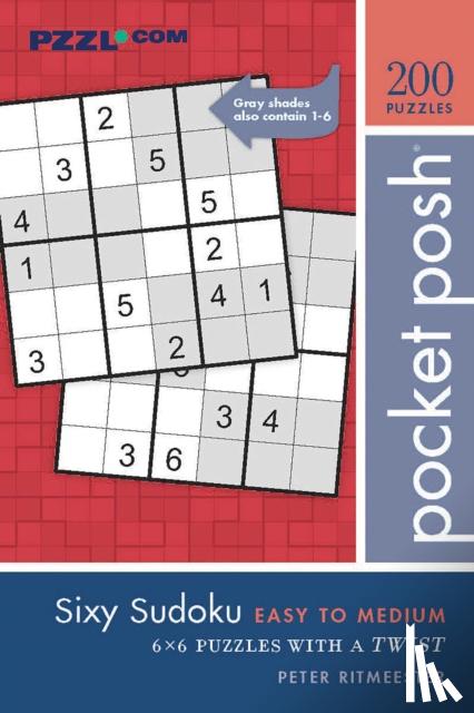 Ritmeester, Peter - Pocket Posh Sixy Sudoku Easy to Medium