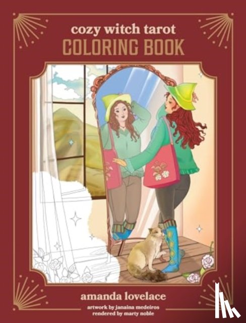 Lovelace, Amanda - Cozy Witch Tarot Coloring Book