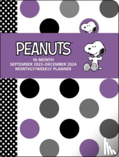 Peanuts Worldwide LLC, Schulz, Charles M. - Peanuts 16-Month 2023-2024 Monthly/Weekly Planner Calendar