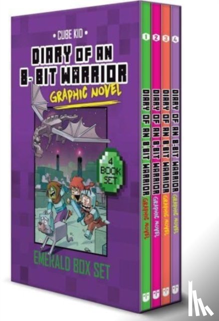 Sourcil, Pirate - Diary of an 8-Bit Warrior Graphic Novel Emerald Box Set
