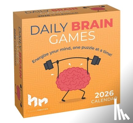 HappyNeuron - Daily Brain Games 2026 Day-to-Day Calendar