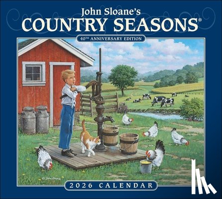 Sloane, John - John Sloane's Country Seasons® 2026 Deluxe Wall Calendar