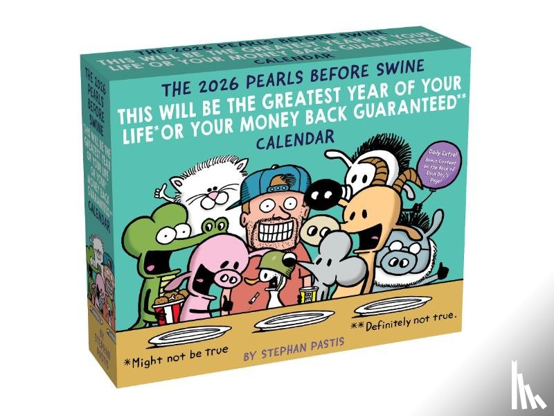 Pastis, Stephan - Pearls Before Swine 2026 Day-to-Day Calendar