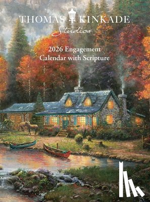Kinkade, Thomas - Thomas Kinkade Studios 2026 Monthly/Weekly Engagement Calendar with Scripture