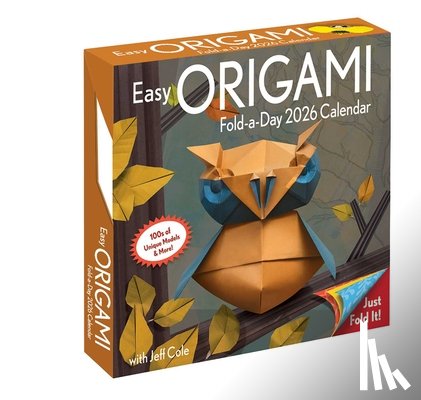 Cole, Jeff - Easy Origami 2026 Fold-a-Day Calendar