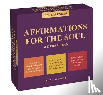 Greene, Willie - We the Urban 2026 Day-to-Day Calendar