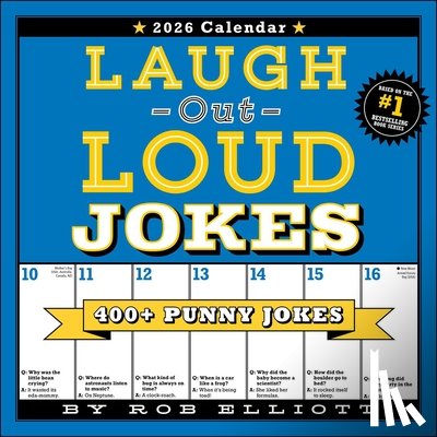 Elliott, Rob - Laugh-Out-Loud Jokes 2026 Wall Calendar