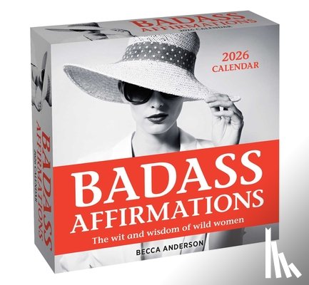 Anderson, Becca - Badass Affirmations 2026 Day-to-Day Calendar