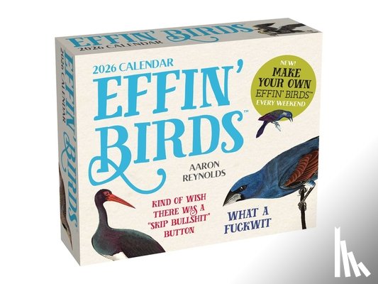 Reynolds, Aaron - Effin' Birds 2026 Day-to-Day Calendar