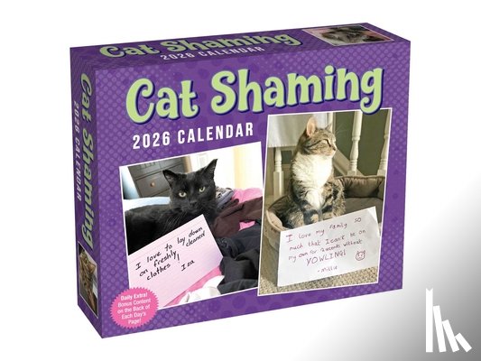 Andrade, Pedro - Cat Shaming 2026 Day-to-Day Calendar
