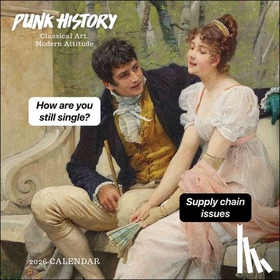 Roberts, Kate - Punk History 2026 Wall Calendar