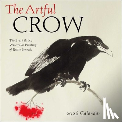 Penovac, Endre - The Artful Crow 2026 Wall Calendar