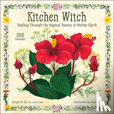 Amber Lotus Publishing - Kitchen Witch 2026 Wall Calendar