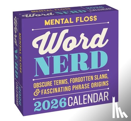 Mental Floss - Word Nerd 2026 Calendar