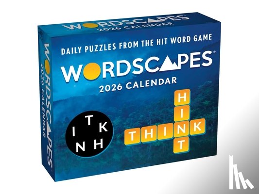 Peoplefun Inc. - Wordscapes® Puzzle Fun 2026 Day-to-Day Calendar